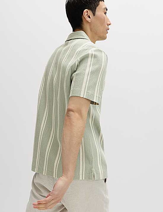 Tailored Striped Longline Waistcoat
