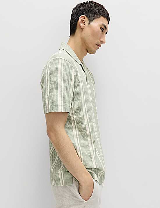 Tailored Striped Longline Waistcoat