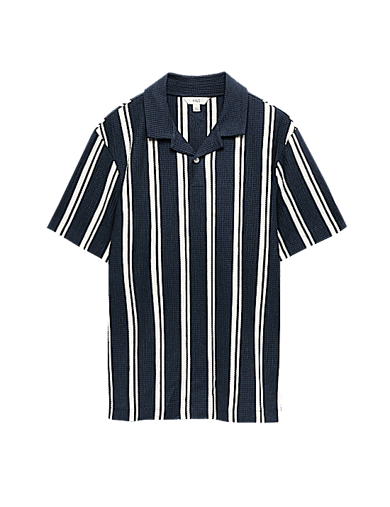 Tailored Striped Longline Waistcoat