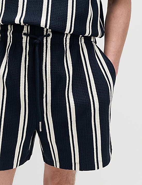 Tailored Striped Longline Waistcoat