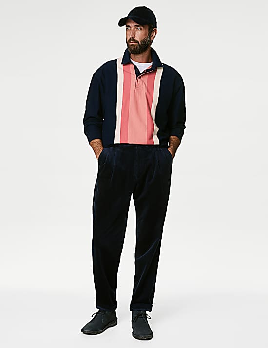 Tailored Striped Longline Waistcoat