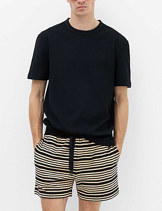 Tailored Striped Longline Waistcoat
