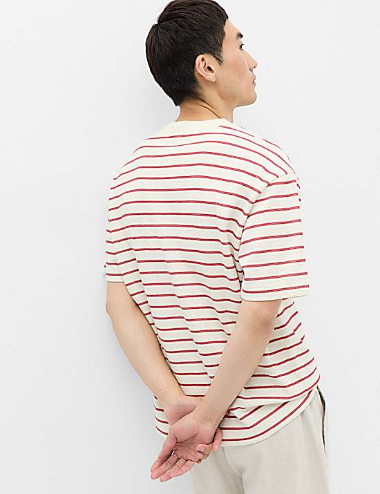 Tailored Striped Longline Waistcoat