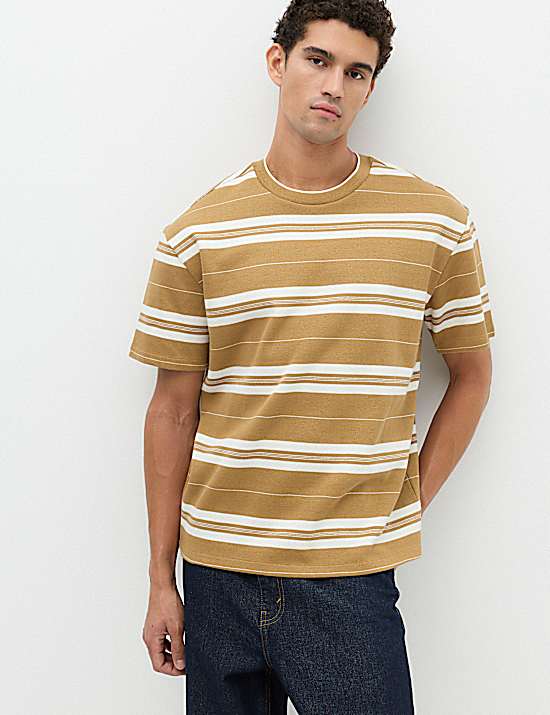 Tailored Striped Longline Waistcoat