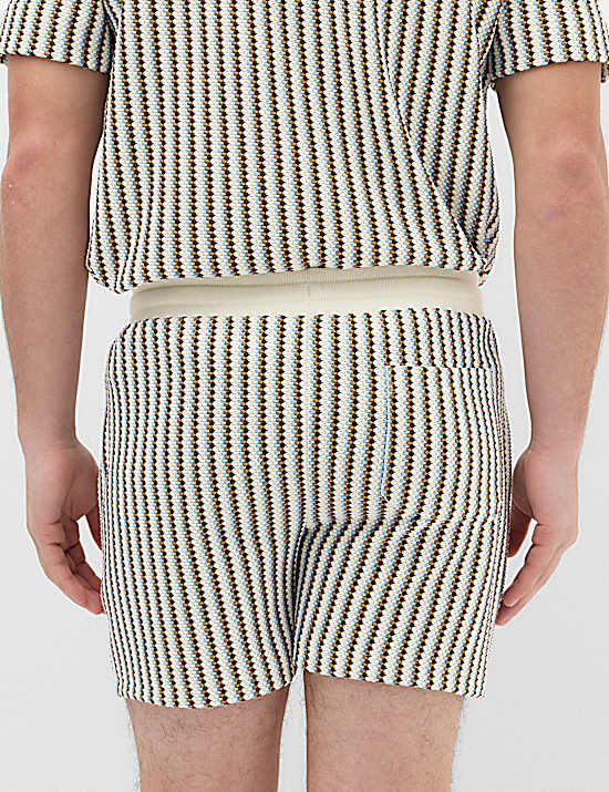 Tailored Striped Longline Waistcoat