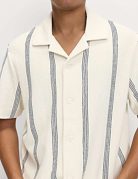 Tailored Striped Longline Waistcoat