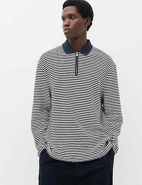 Tailored Striped Longline Waistcoat