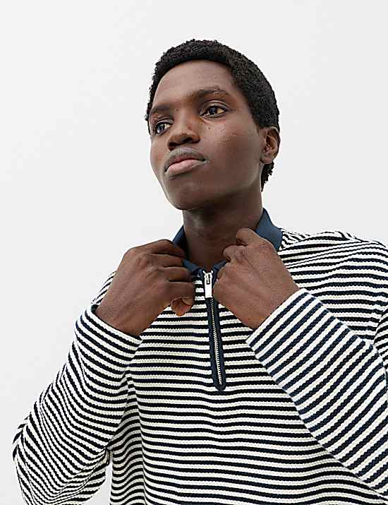 Tailored Striped Longline Waistcoat