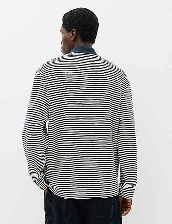 Tailored Striped Longline Waistcoat