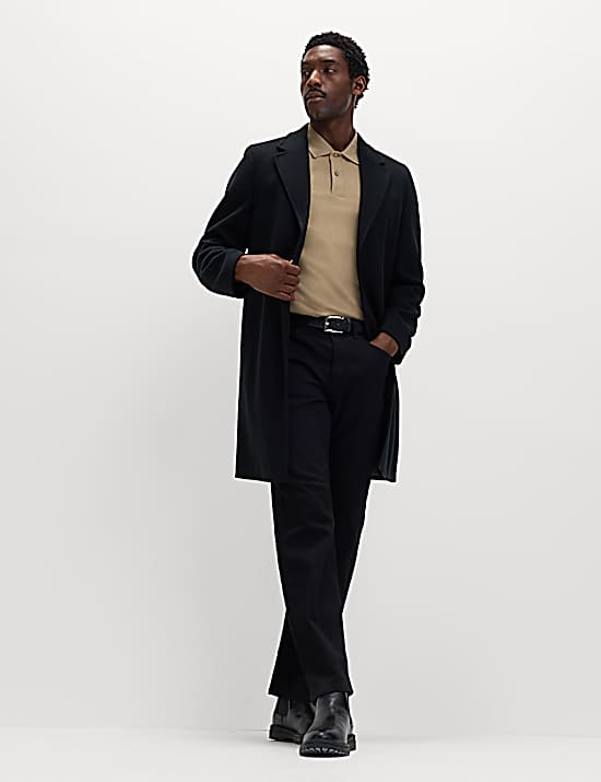 Tailored Striped Longline Waistcoat