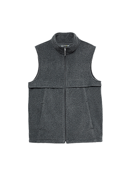 Tailored Striped Longline Waistcoat