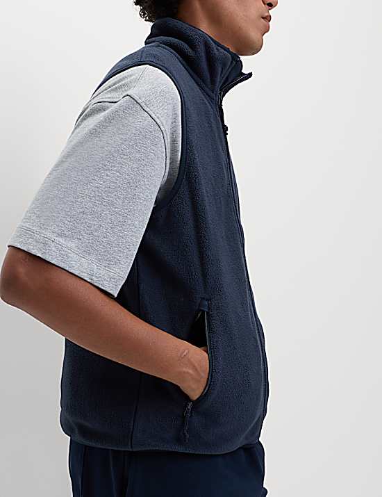 Tailored Striped Longline Waistcoat