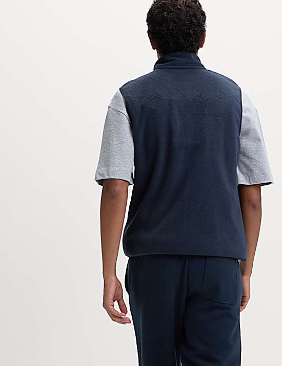Tailored Striped Longline Waistcoat