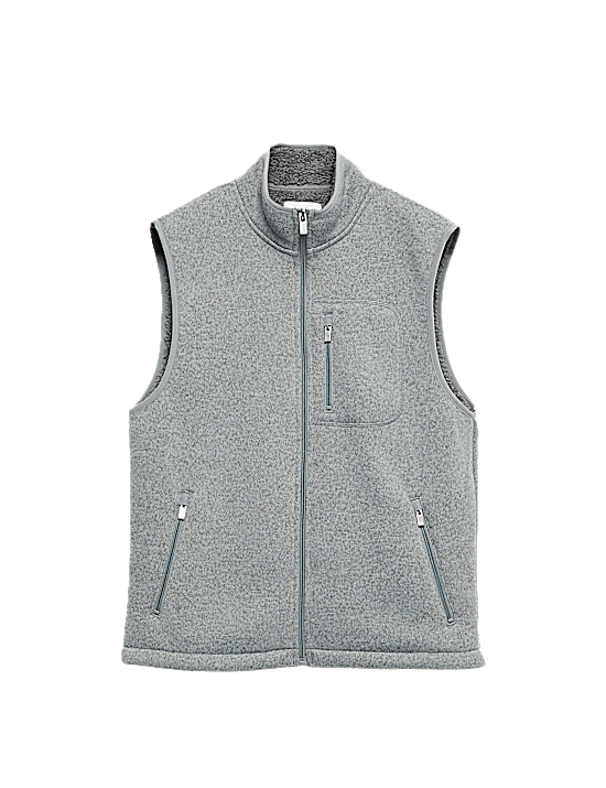 Tailored Striped Longline Waistcoat