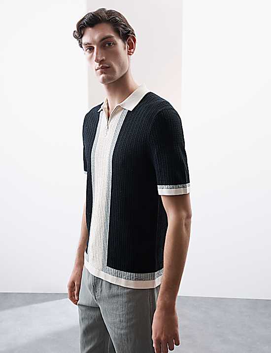 Tailored Striped Longline Waistcoat