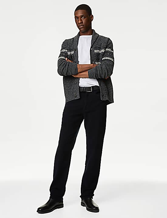Tailored Striped Longline Waistcoat