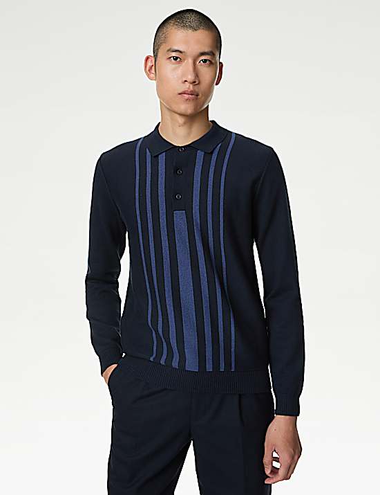 Tailored Striped Longline Waistcoat