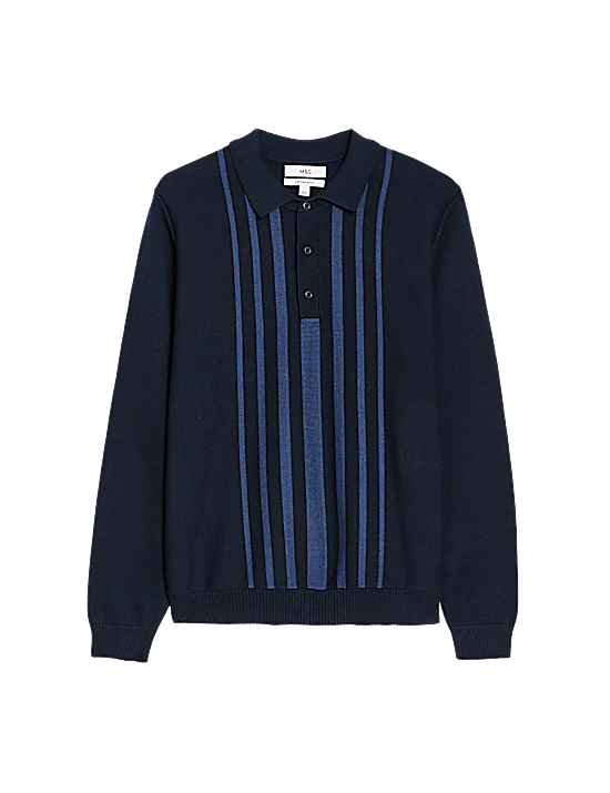 Tailored Striped Longline Waistcoat