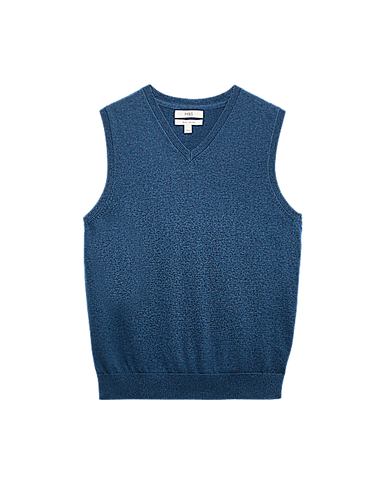 Tailored Striped Longline Waistcoat