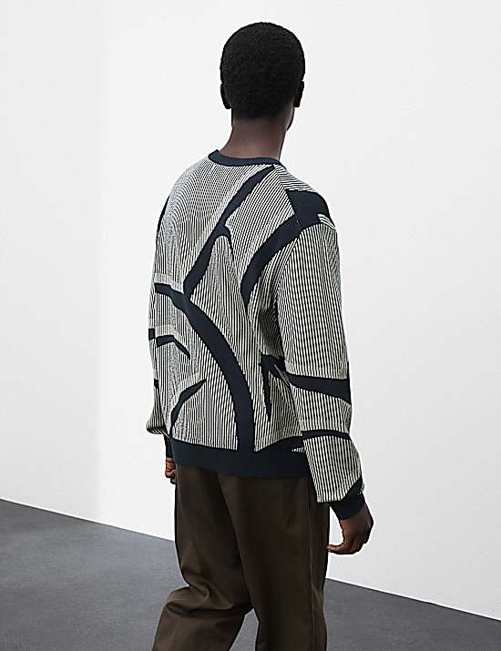 Tailored Striped Longline Waistcoat