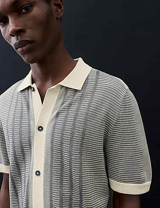 Tailored Striped Longline Waistcoat