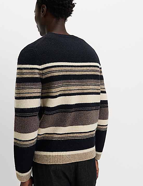 Tailored Striped Longline Waistcoat