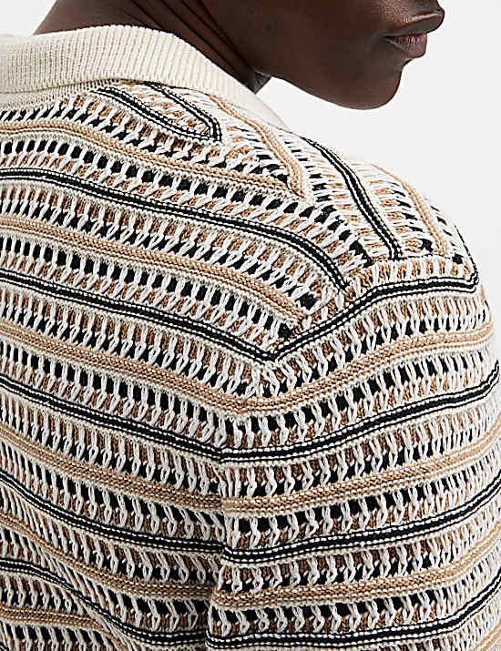 Tailored Striped Longline Waistcoat