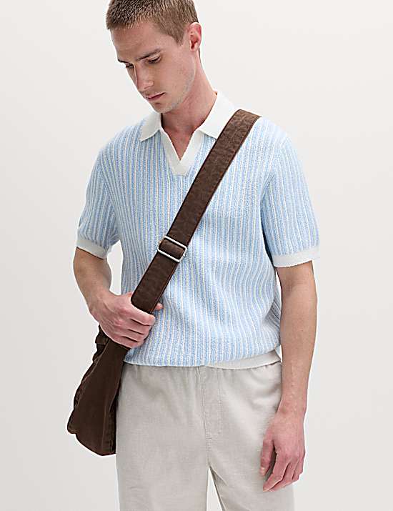 Tailored Striped Longline Waistcoat