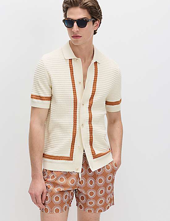 Tailored Striped Longline Waistcoat