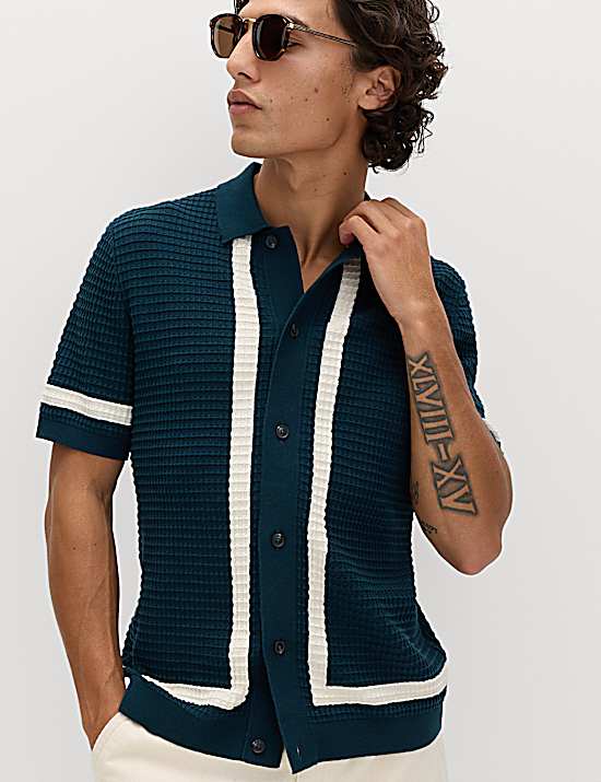 Tailored Striped Longline Waistcoat