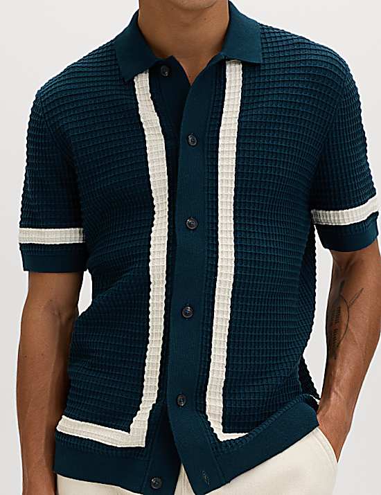 Tailored Striped Longline Waistcoat