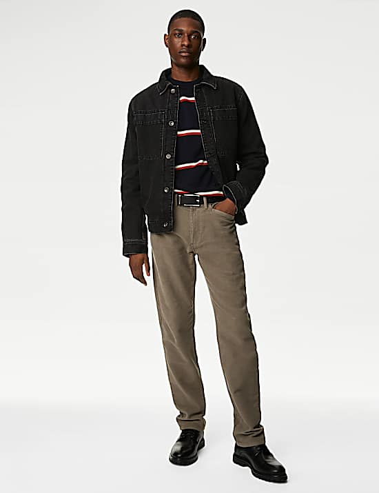 Tailored Striped Longline Waistcoat
