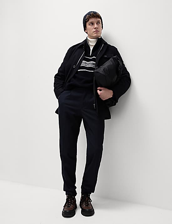 Tailored Striped Longline Waistcoat