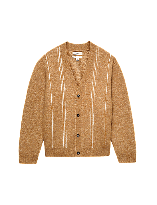Tailored Striped Longline Waistcoat