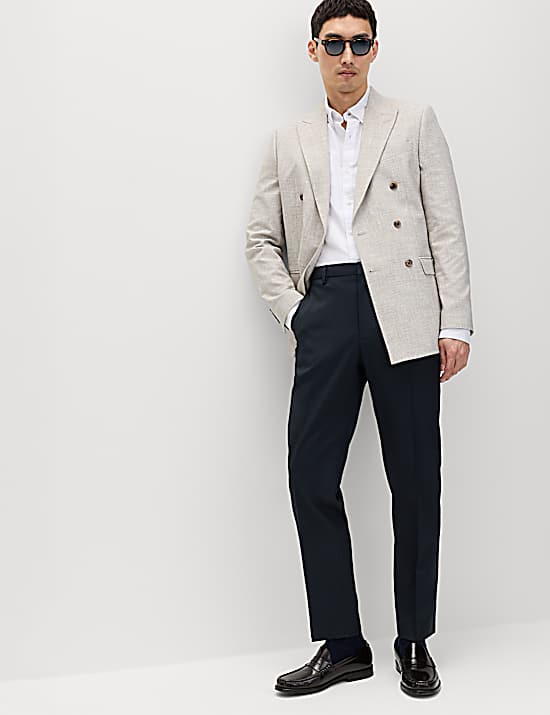 Tailored Striped Longline Waistcoat