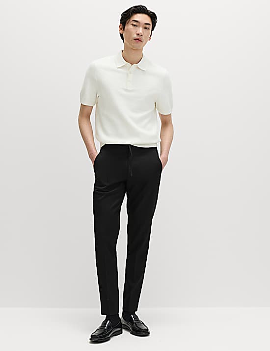 Tailored Striped Longline Waistcoat