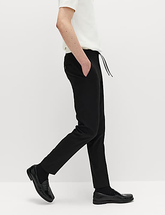 Tailored Striped Longline Waistcoat