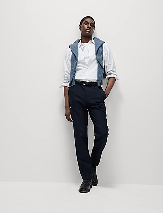 Tailored Striped Longline Waistcoat