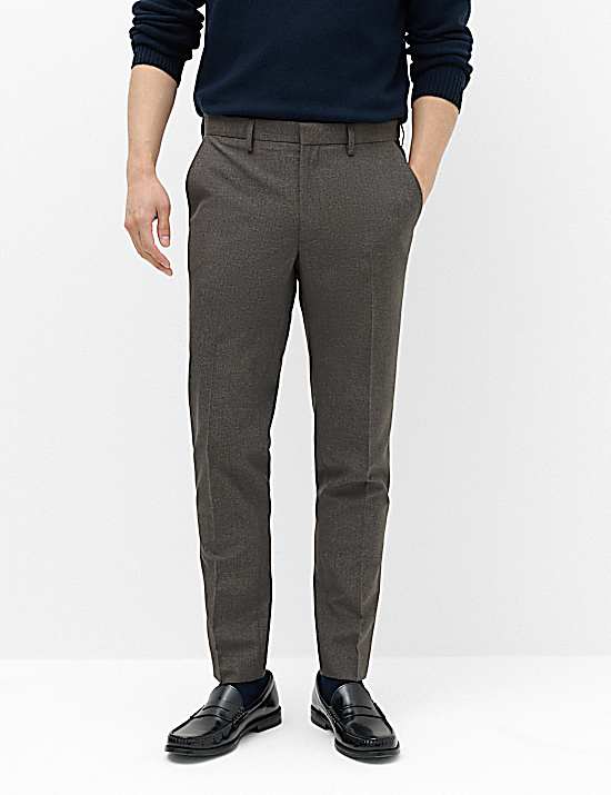 Tailored Striped Longline Waistcoat