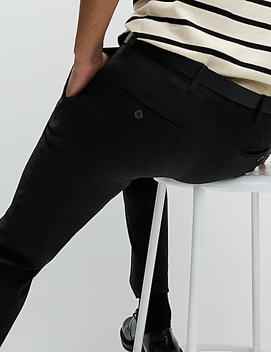 Tailored Striped Longline Waistcoat