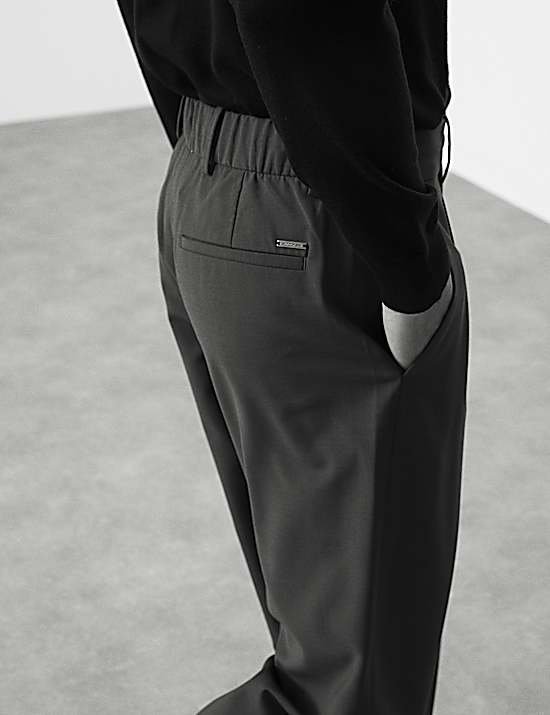 Tailored Striped Longline Waistcoat