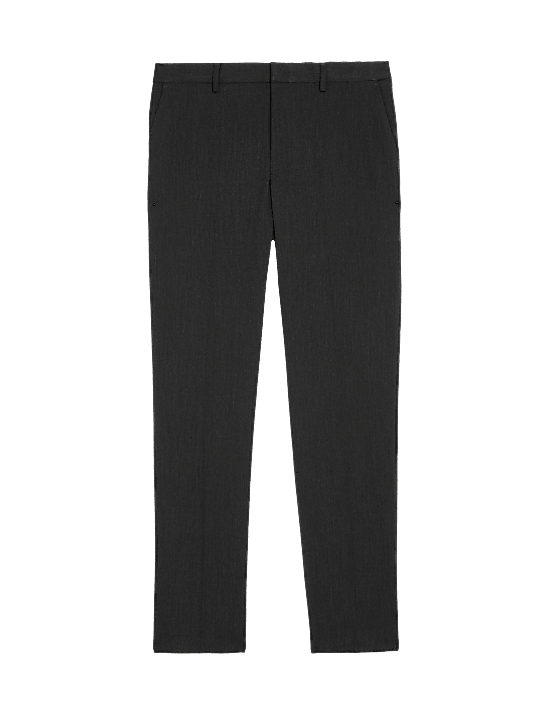 Tailored Striped Longline Waistcoat