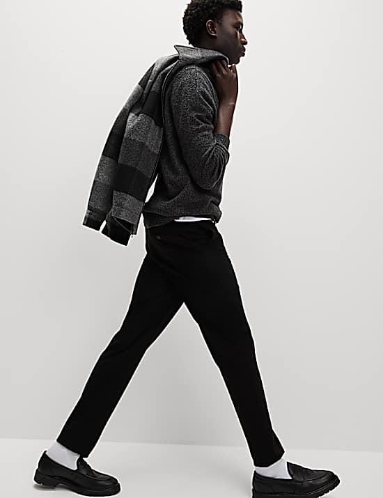 Tailored Striped Longline Waistcoat