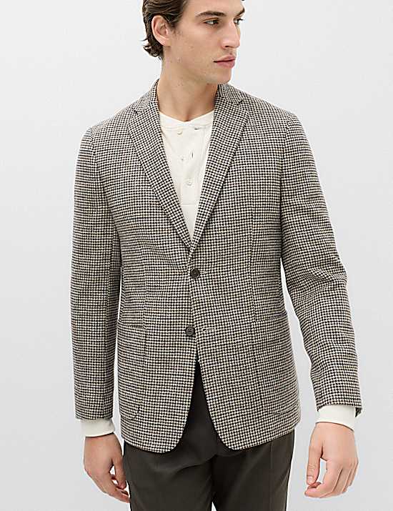 Tailored Striped Longline Waistcoat