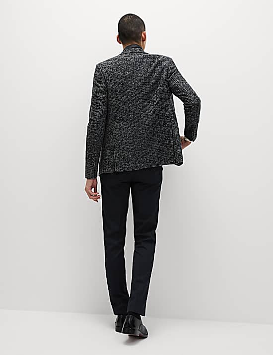 Tailored Striped Longline Waistcoat
