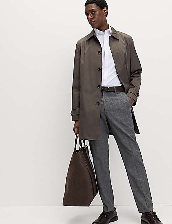 Tailored Striped Longline Waistcoat