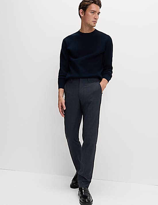 Tailored Striped Longline Waistcoat