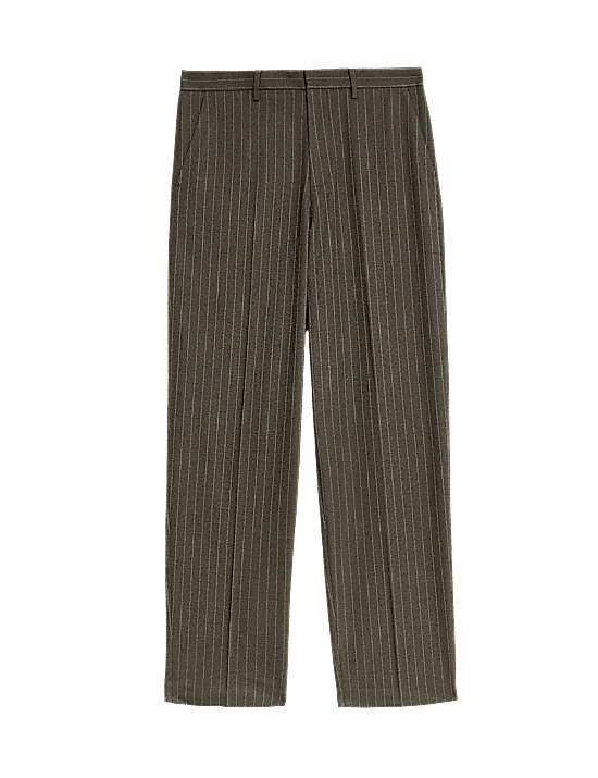 Tailored Striped Longline Waistcoat
