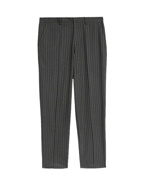 Tailored Striped Longline Waistcoat