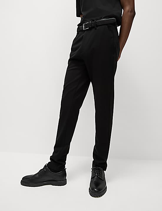 Tailored Striped Longline Waistcoat